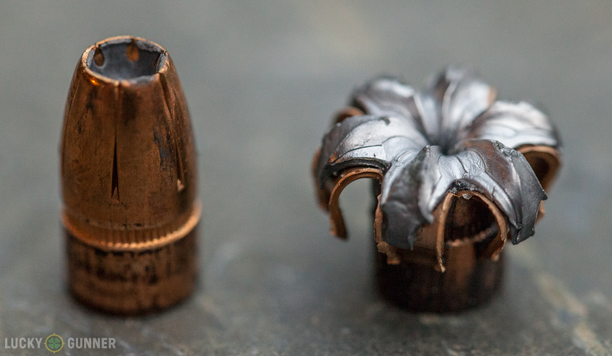 9mm vs 380 hollow point